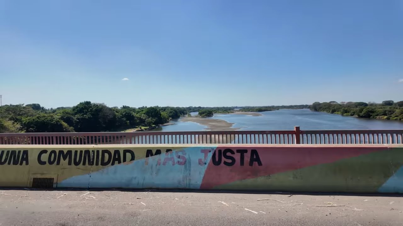 Recorrido desde el puente del Rio Lempa has Tierra Blanca, Jiquilisco, Usulután, El Salvador 🇸🇻.