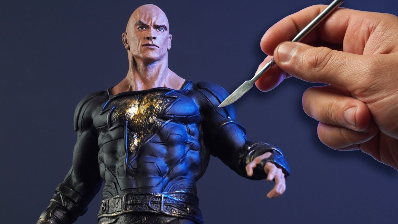 Sculpting BLACK ADAM | DC Comics (Timelapse)