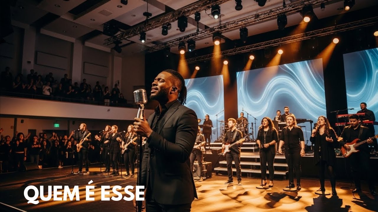 Quem é Esse 🤍🎶 🎤 | Louvor Gospel em Groove | Adoração Cristã