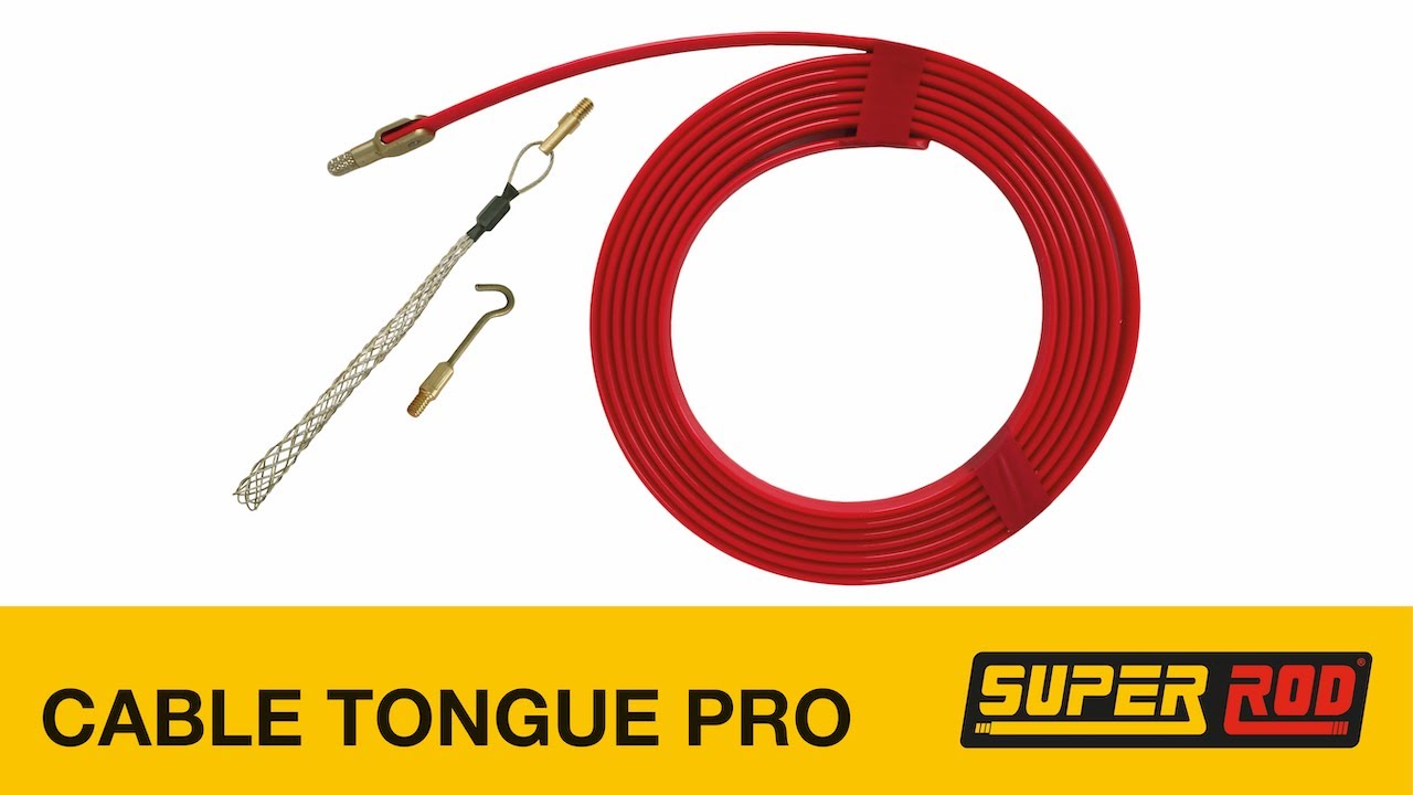 Super Rod Cable Tongue Pro - Routing Cables