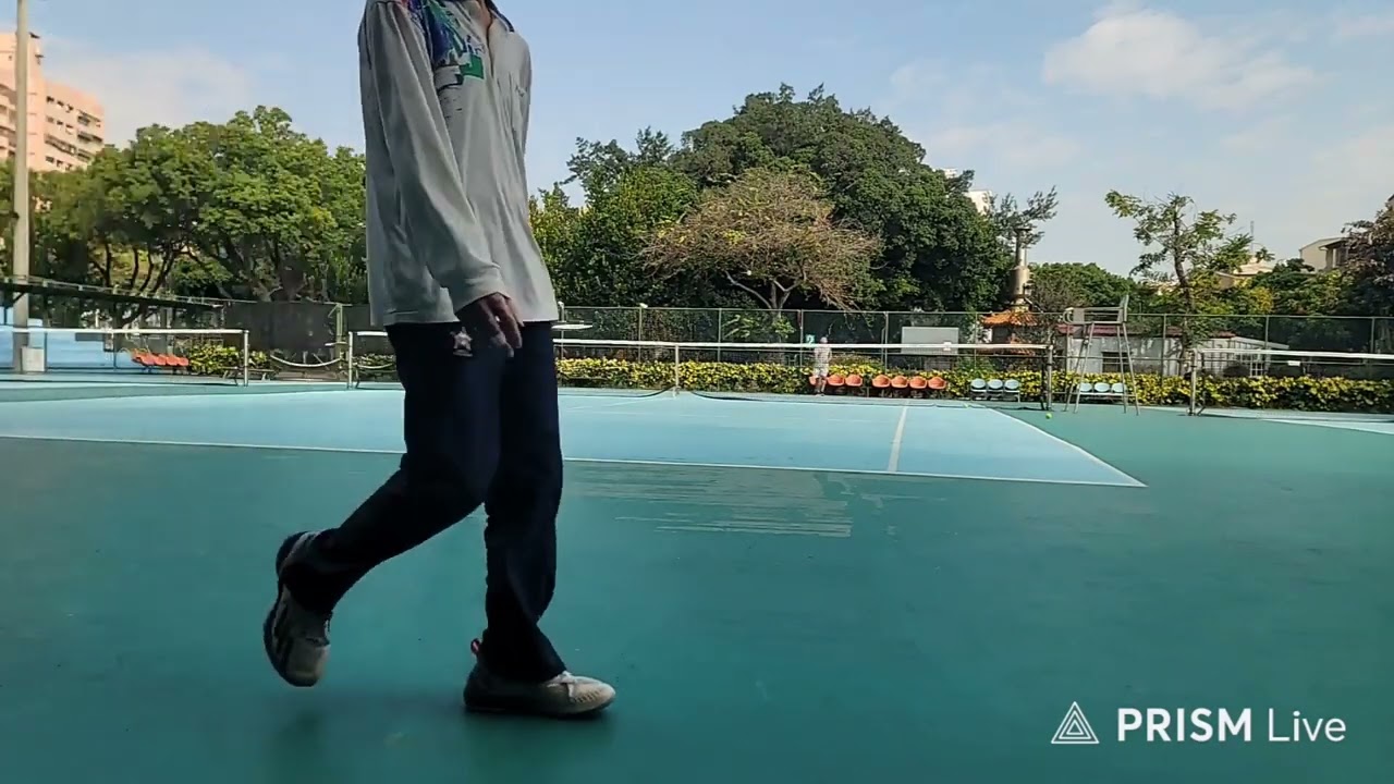 精華片段：網球 練球 底線拉球(對面) 2026 0206