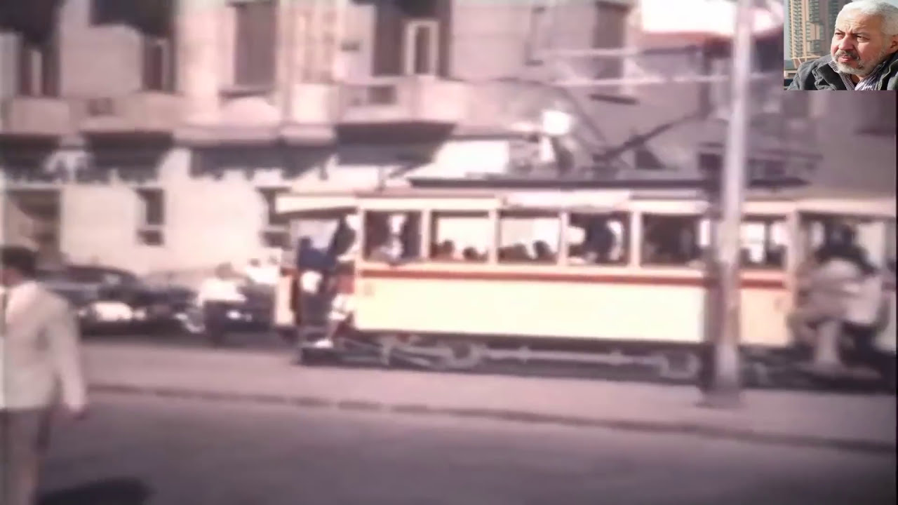 فيديو قديم جدا ونادر عن المواصلات في القاهرة سنة 1960
