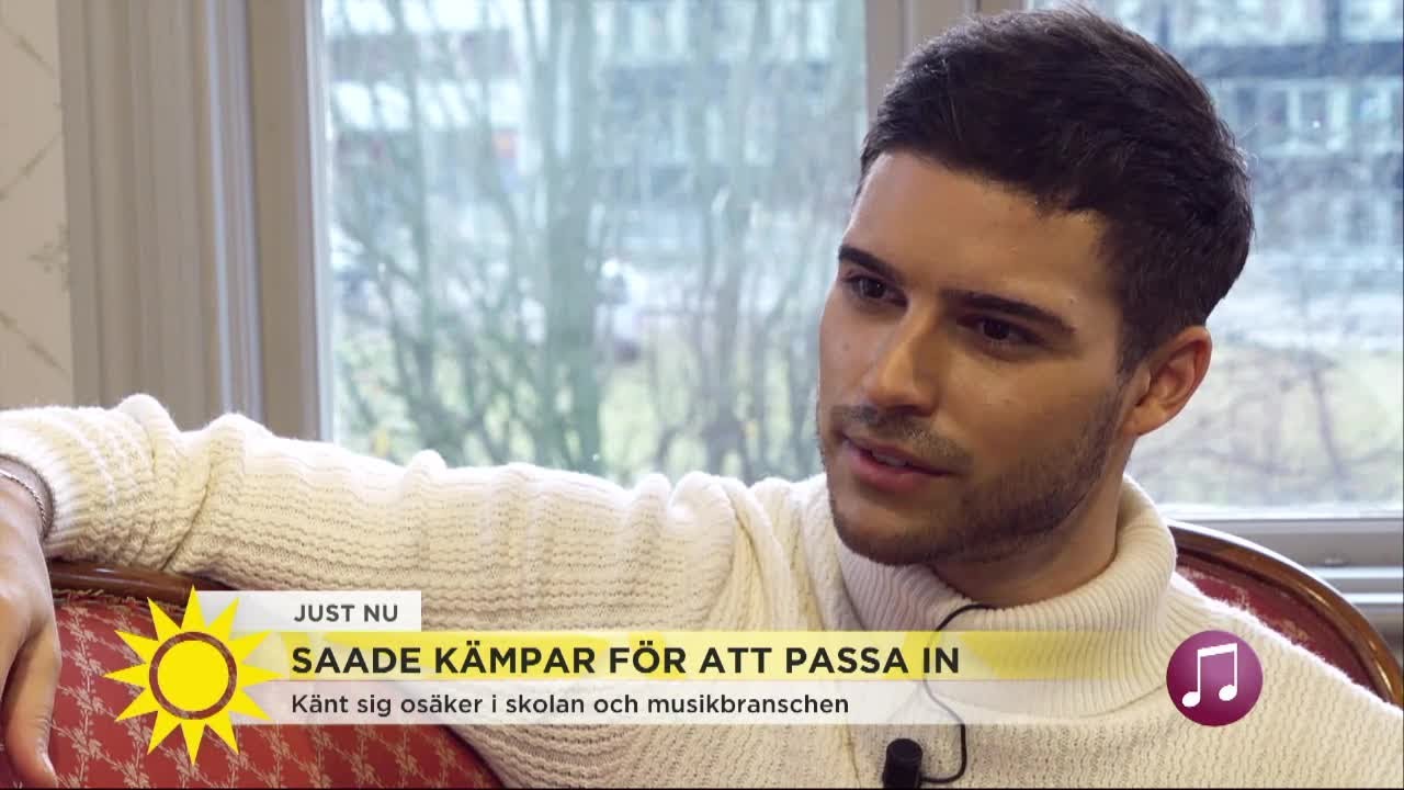 Eric Saade om sin stora osäkerhet: 
