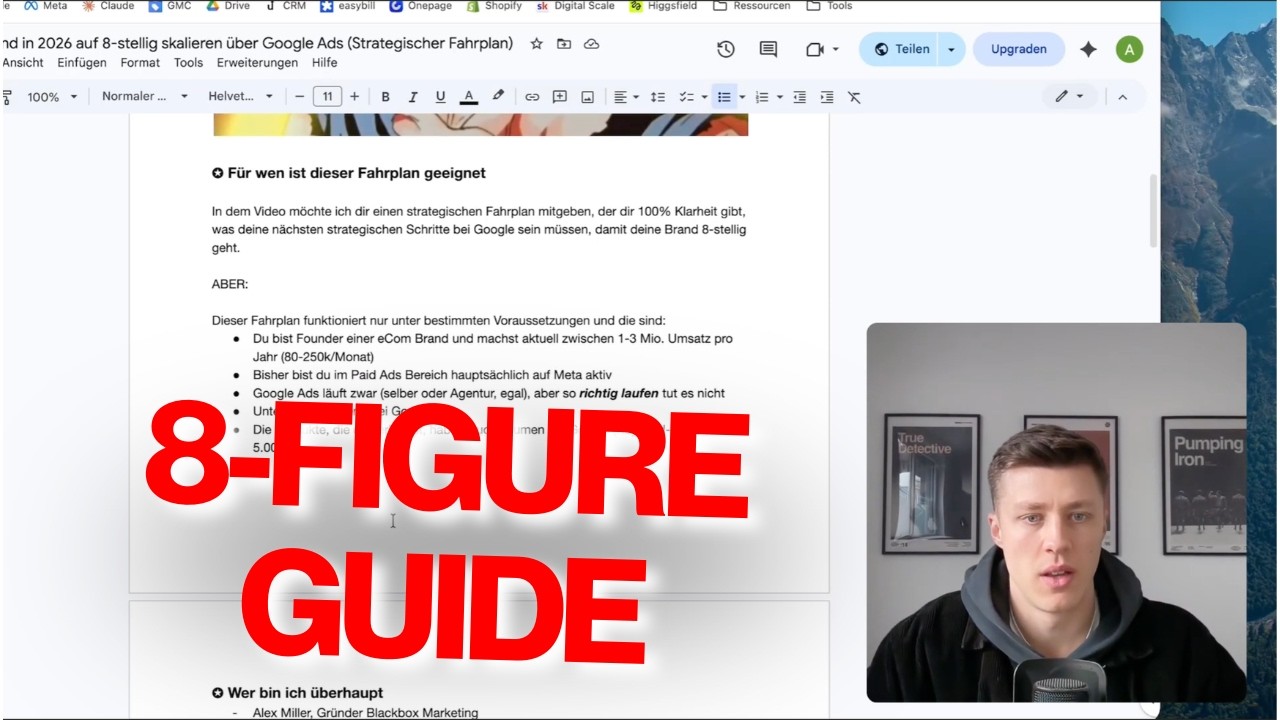GUIDE: Als Online-Shop auf 8-stellig skalieren über Google Ads