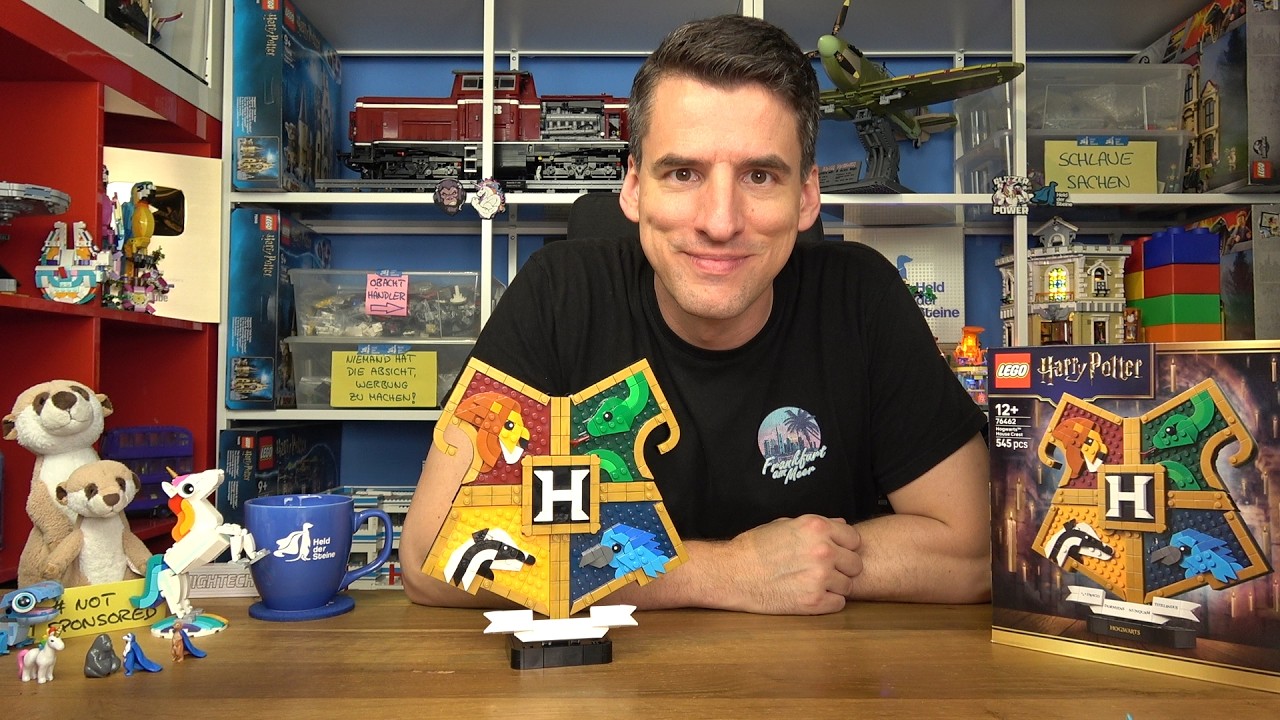 Hat LEGO&reg; vielleicht die Lizenz gar nicht? Harry Potter 76462 Hogwarts Hauswappen