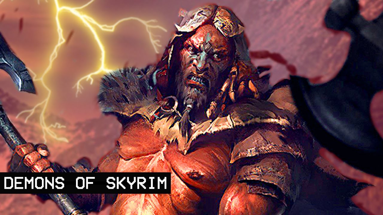 The Demon Chieftains of Skyrim - Crazy Elder Scrolls Lore