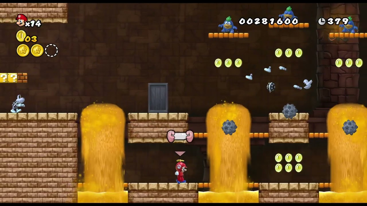 Quicksand Castle NSMBW Custom Level