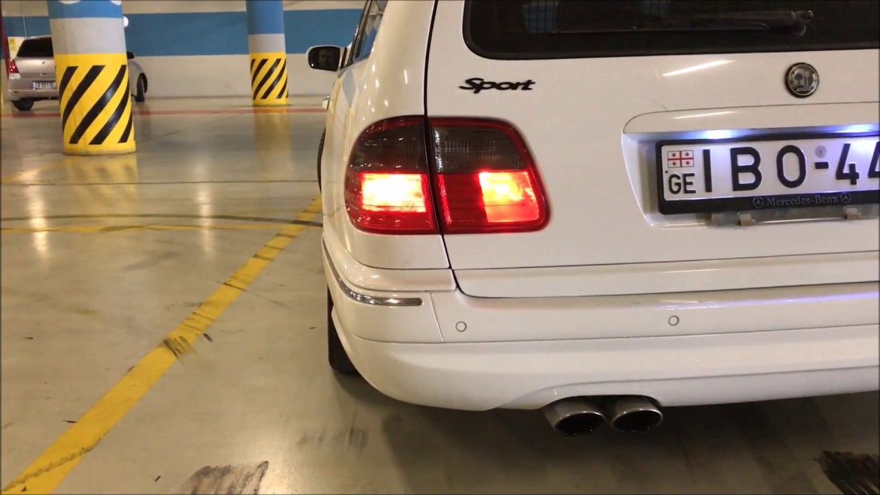 Mercedes W210 ///AMG Exhaust
