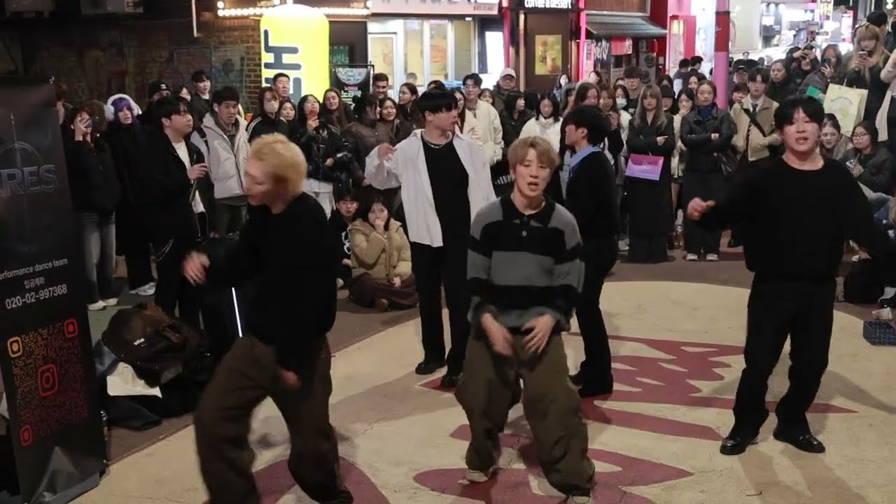 KPOP&JHKTV ]ARES&FormerBTS backup dancer Jangwoo hongdae kpopdance#BANG BANG BANGBIGBANG아래스장우홍대케이팝댄스