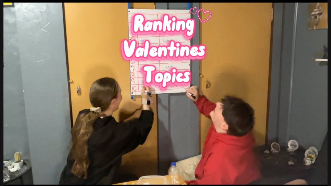 Ranking Valentines Topics!