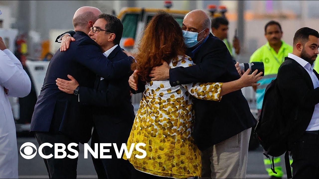 5 Americans freed in Iranian prisoner swap