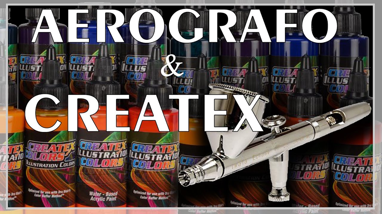 Createx, colori per aerografo