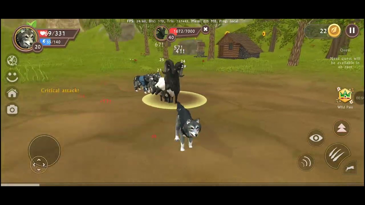 Killing mad sheep and opening chests