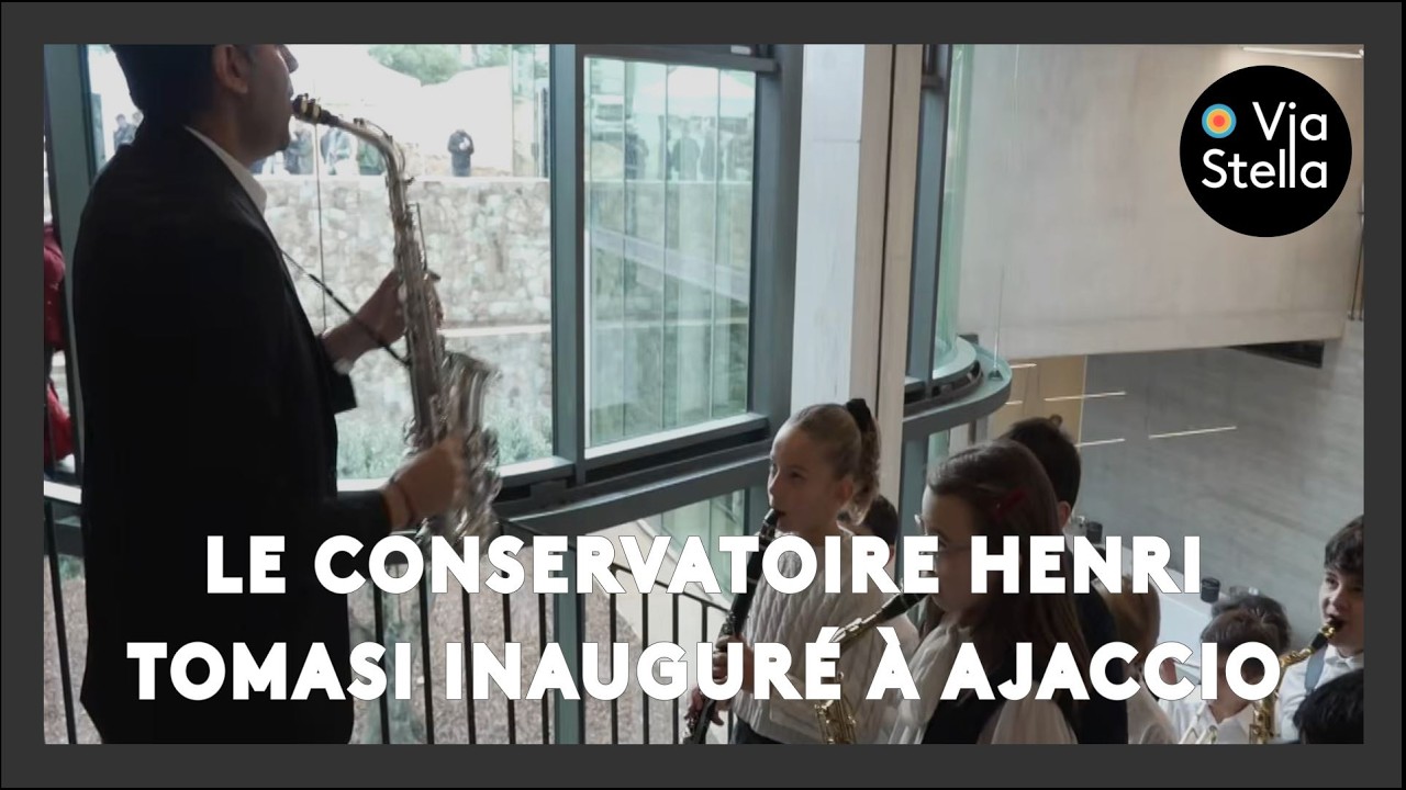Le conservatoire Henri Tomasi inauguré à Ajaccio