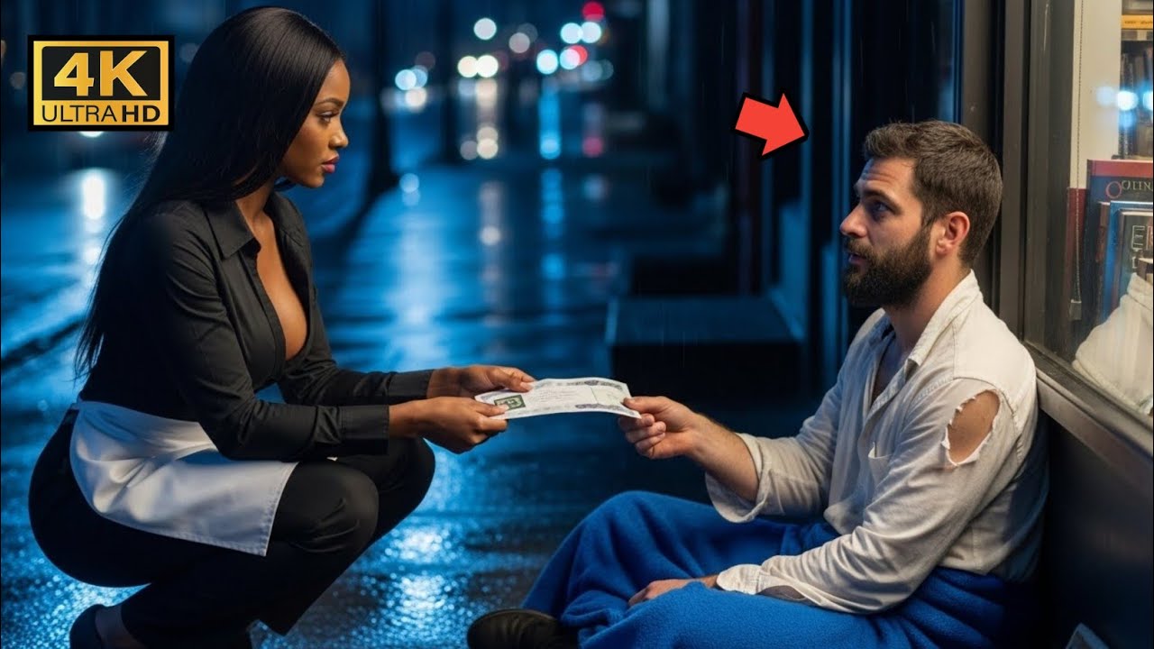 Kind Girl Gave All Her Pay to a Homeless Man… Next Day He Turned Out to Be a Billionaire CEO