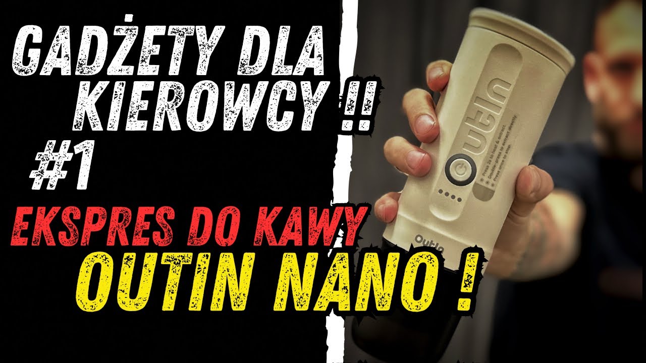 Gadżety Dla Kierowców #1 !! EKSPRES DO KAWY OUTIN NANO ! 😎🤩