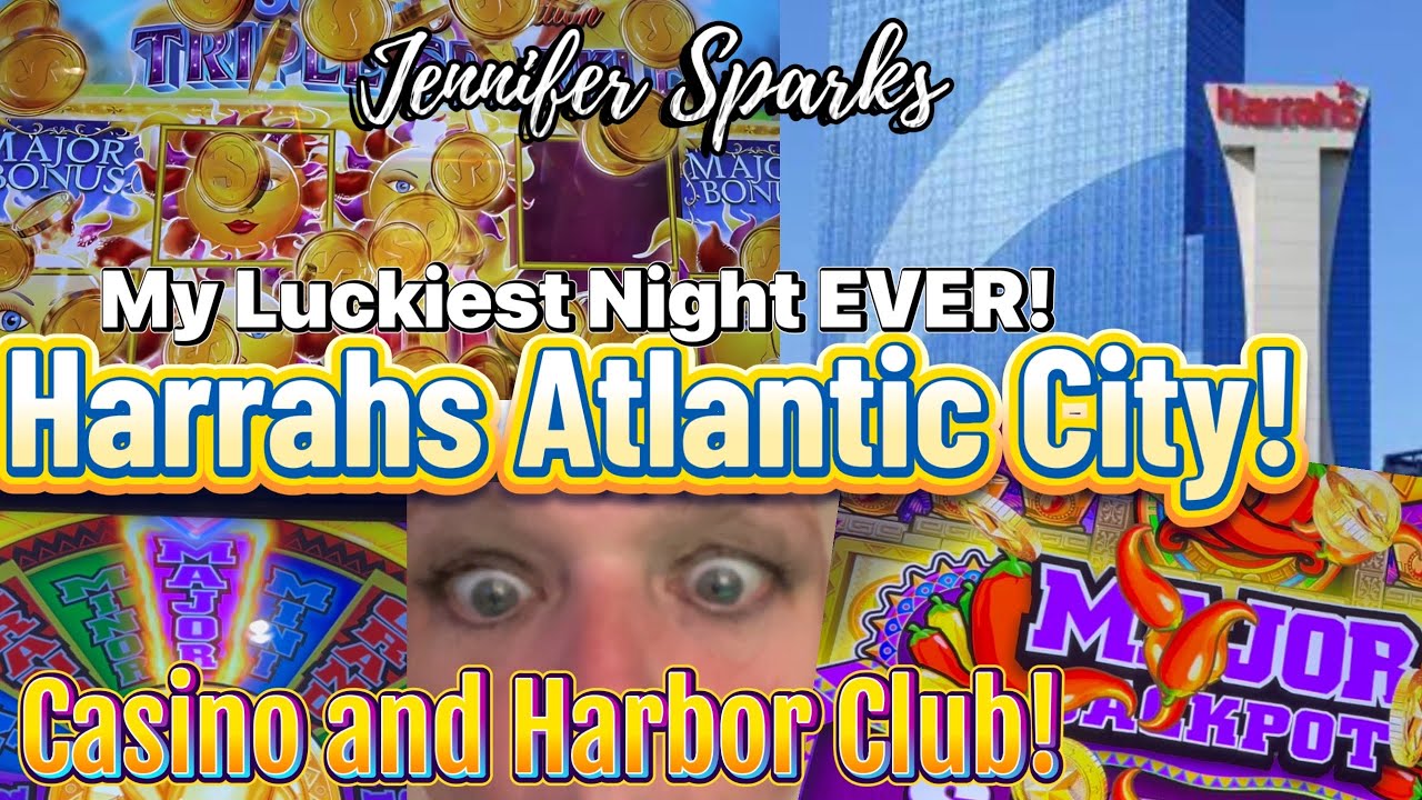 My Best Casino Night Ever at Harrah’s Atlantic City + VIP Harbor Club Tour! 💰🔥