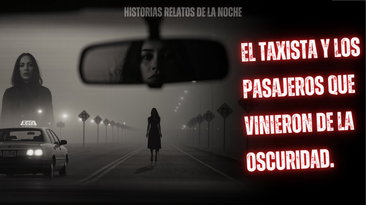 Historias Relatos De La Noche | El Taxista y los Pasajeros que Vinieron de la Oscuridad.
