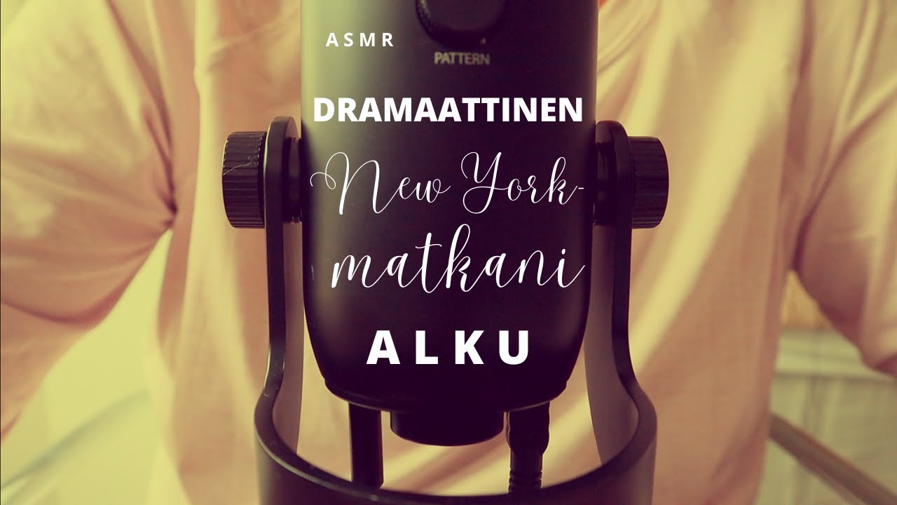 ASMR SUOMI🗽100% lähikuiskuttelua - dramaattinen matkan alku😯