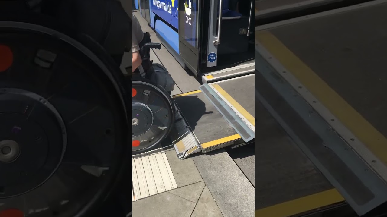 Rollstuhl Rampe beim Avenio