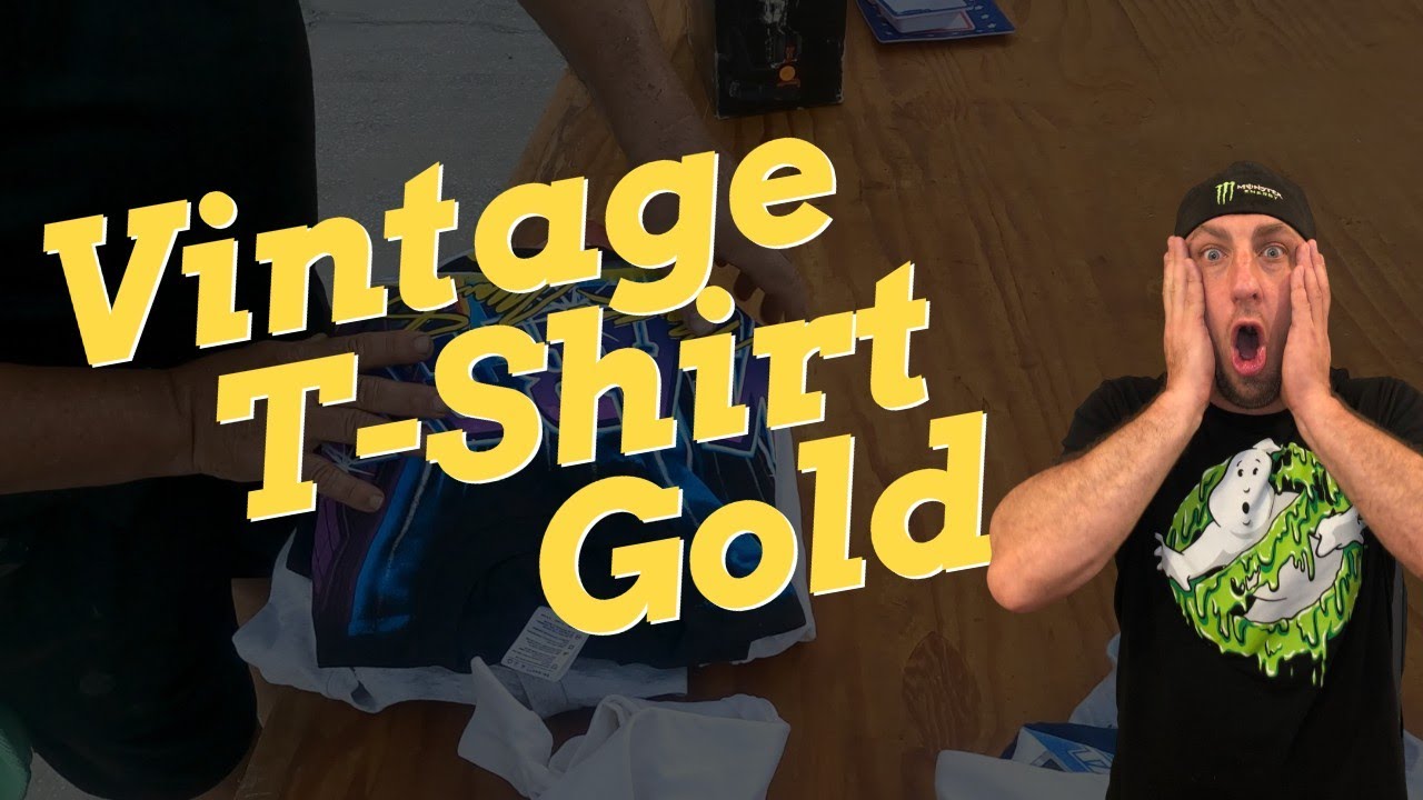 CRAZY $1 Vintage T-Shirt Yard Sale Find!