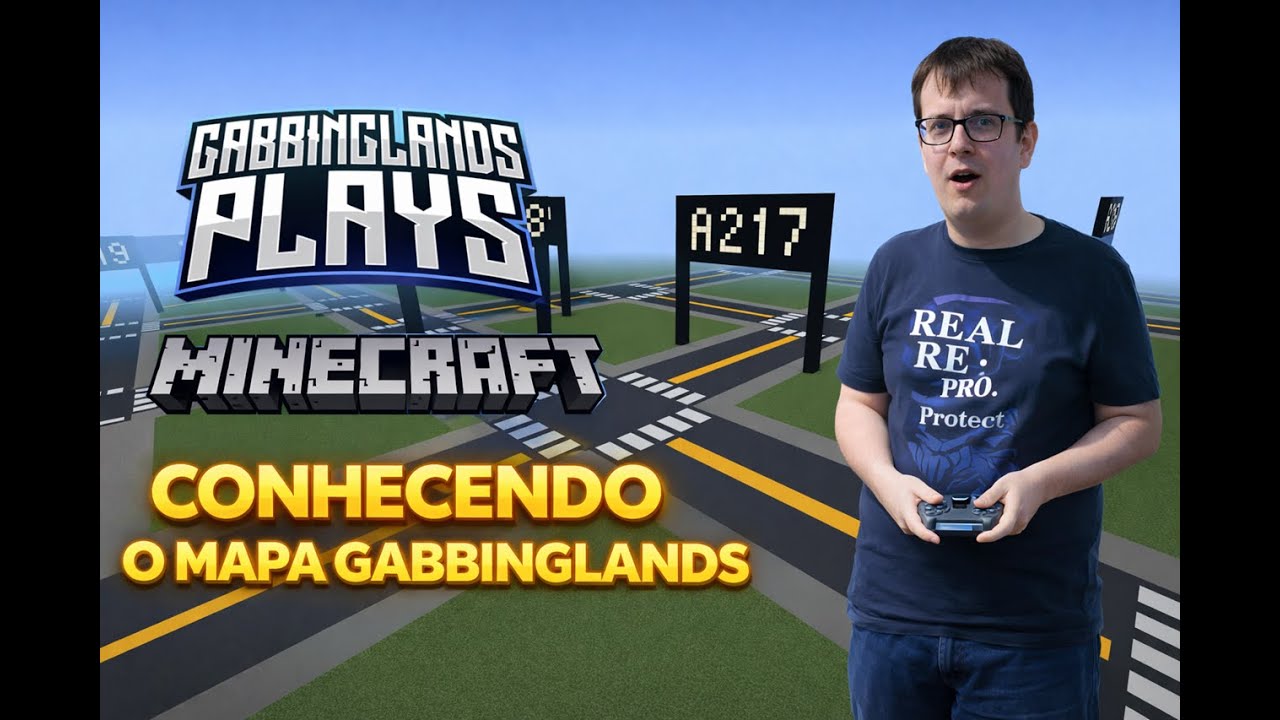 CONHECENDO O MAPA DE MINECRAFT GABBINGLANDS (A000 - A250)
