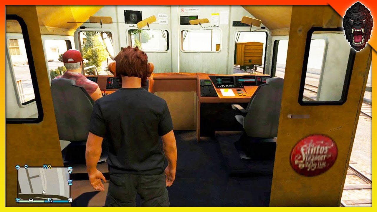 GTA 5 КАК ПОПАСТЬ ВНУТРЬ ПОЕЗДА!! (GTA 5 Ride Train)