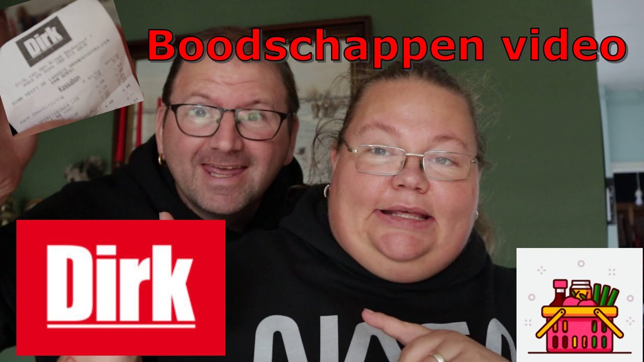 Dirk shoplog de week boodschappen video