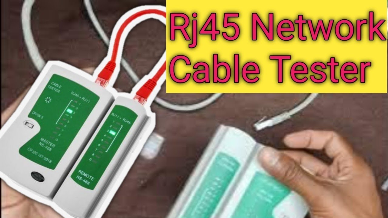 Network cable Tester | Moelissa MS-LT02 RJ45 and RJ11 Network Cable Tester |
