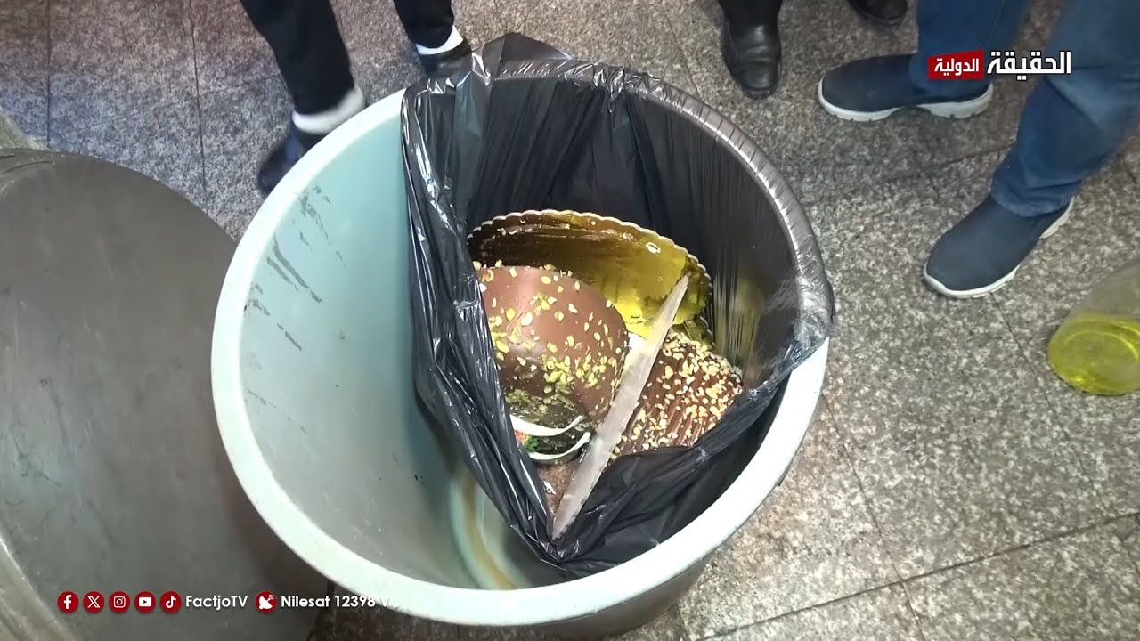 ايقاف اشهر محل حلويات بماركا لمخالفته الاشتراطات