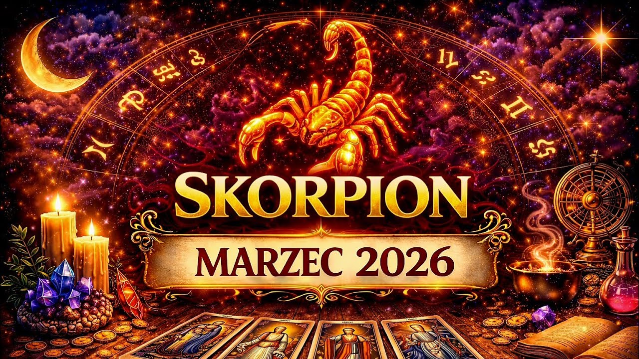 Skorpion – Marzec 2026 🔥 Silne emocje i nagły zwrot | Tarot #skorpion #magiatarota #tarot #marzec