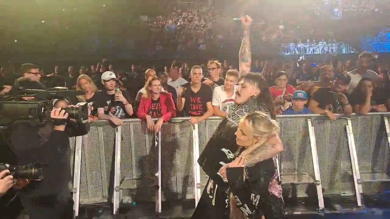 Dominik Mysterio & Liv Morgan Judgment Day Full Entrance WWE Bash In Berlin 2024 #wwe #wrestling