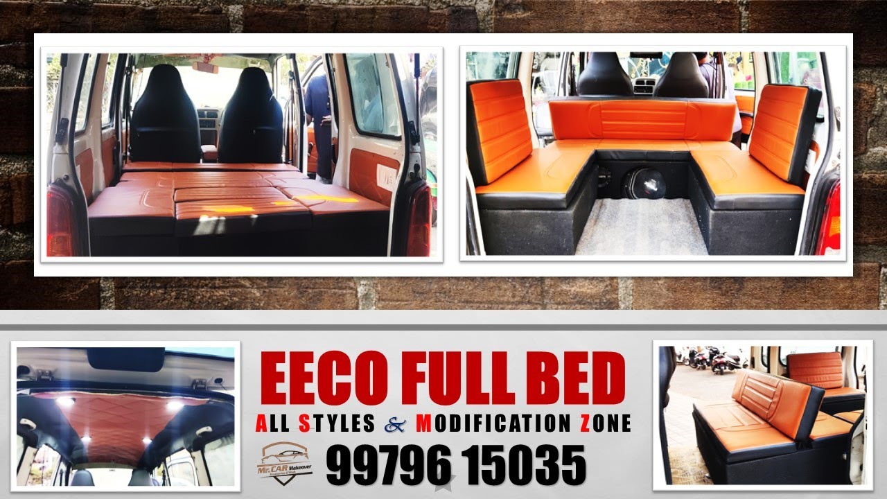 EECO FULL BED MODIFICATION - UNDER 1 LAKHS  II MR.CAR MAKEOVER - SURAT II 9979615035  II