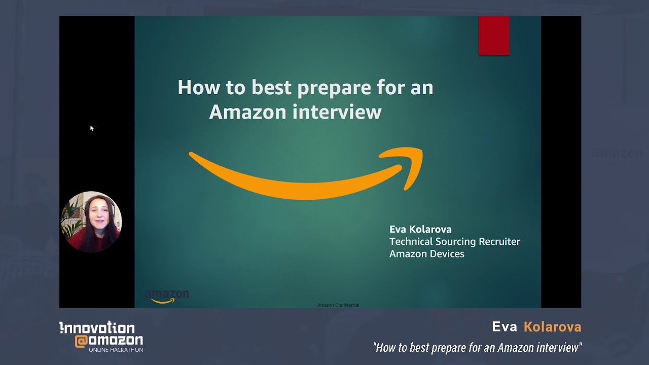 Innovation at Amazon 2020 - Eva Kolarova 