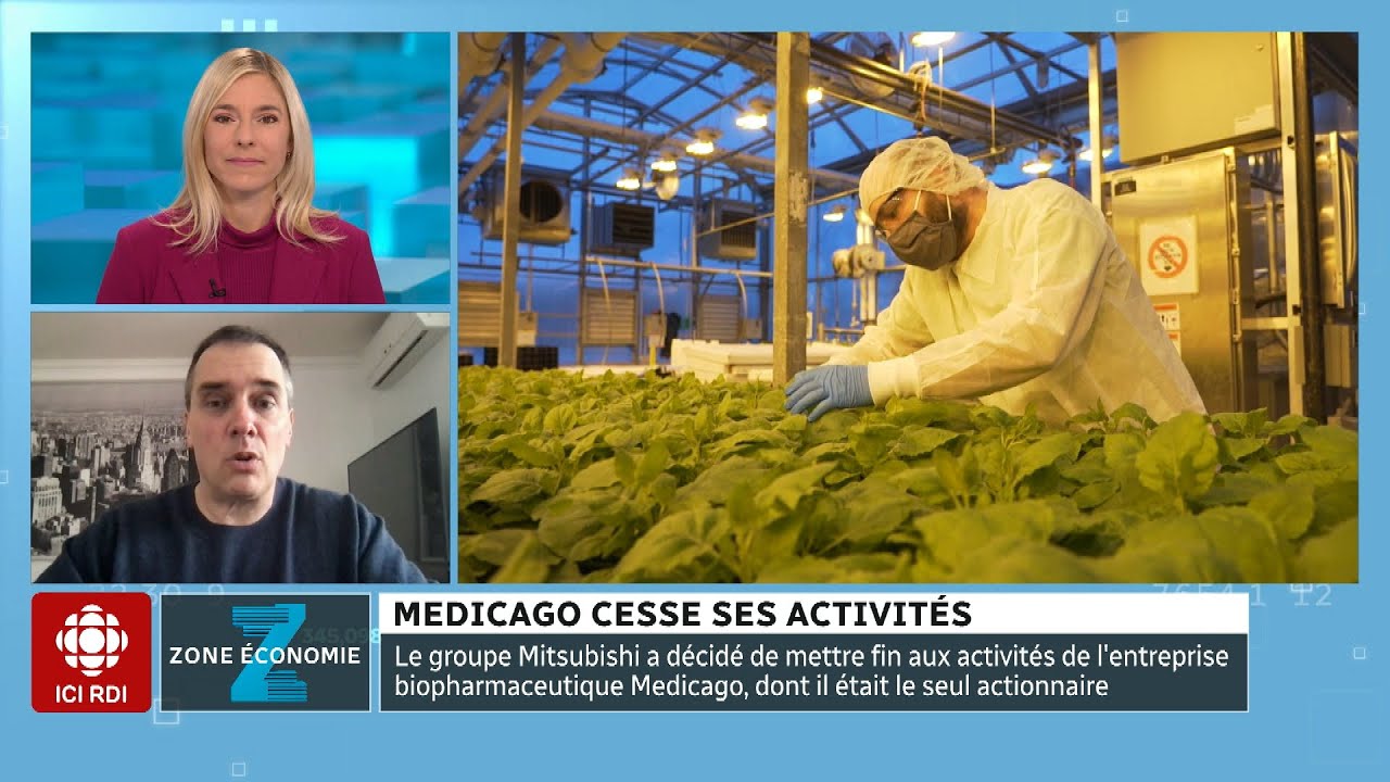 Zone économie | COVID-19 : fermeture de l'entreprise québécoise Medicago