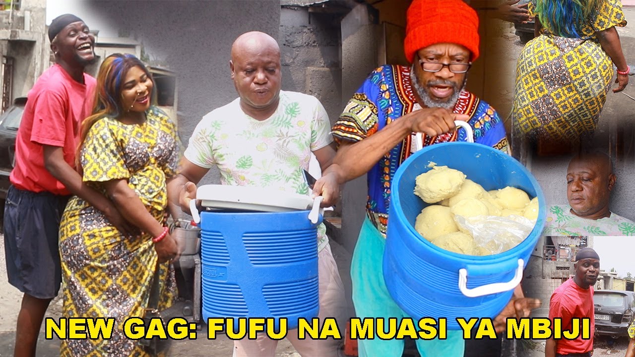 GAG CONGOLAIS 2024: FUFU NA MUASI YA MBIJI😂 AVEC VUE DE LOIN, MABIDI, MODERO, COUPURE, DJ, CHRISTEL