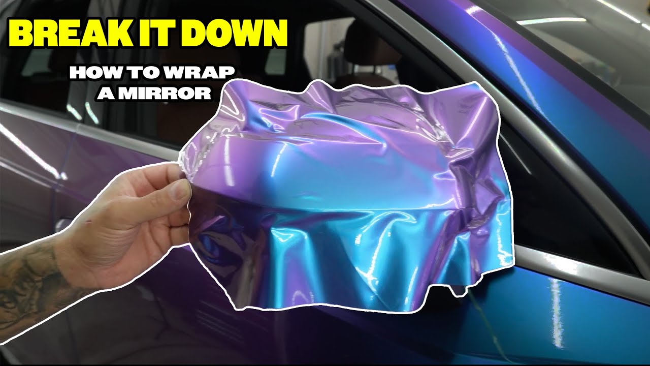 EASIEST WAY TO WRAP A MIRROR - Beginners Guide