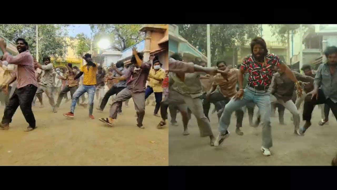 pushpa.   YE BIDDA EDHI NAA ADDA.. SONG MAKING VIDEO.. CHOREOGRAPHY GANESH MASTER...
