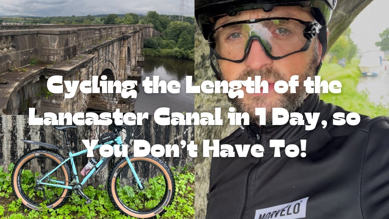I Cycled the Lancaster Canal in 1 Day - Tougher Than the Leeds Liverpool? | Oxenholme to Preston MTB