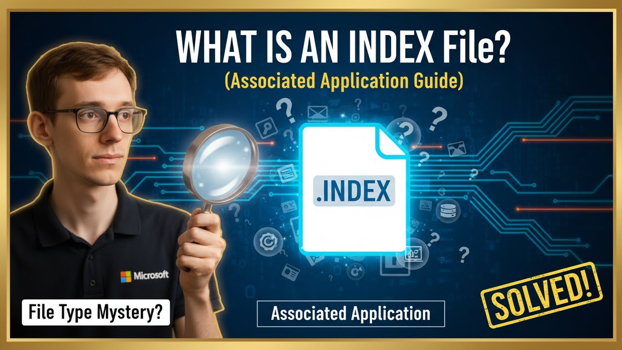 What is an INDEX File? (Associated Application)