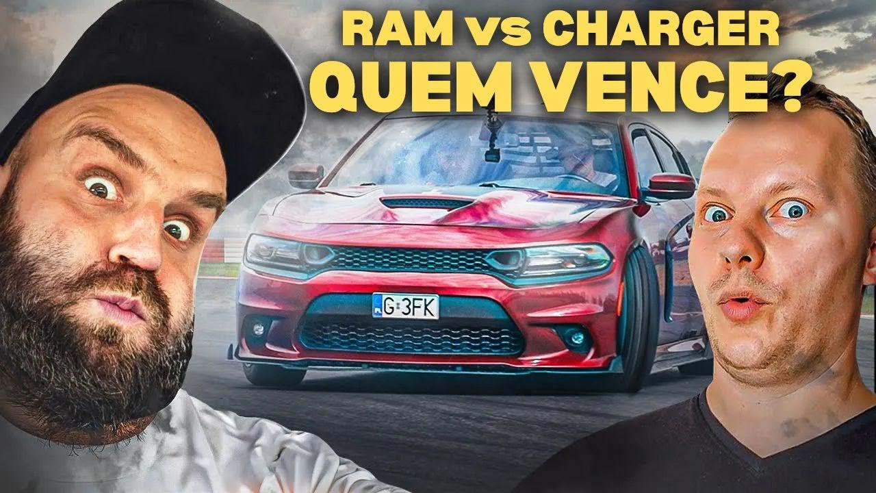Como o Dodge Charger 5.7 Hemi se sai no drift? | Ram vs. Charger na arrancada | Projeto Handlarz #4