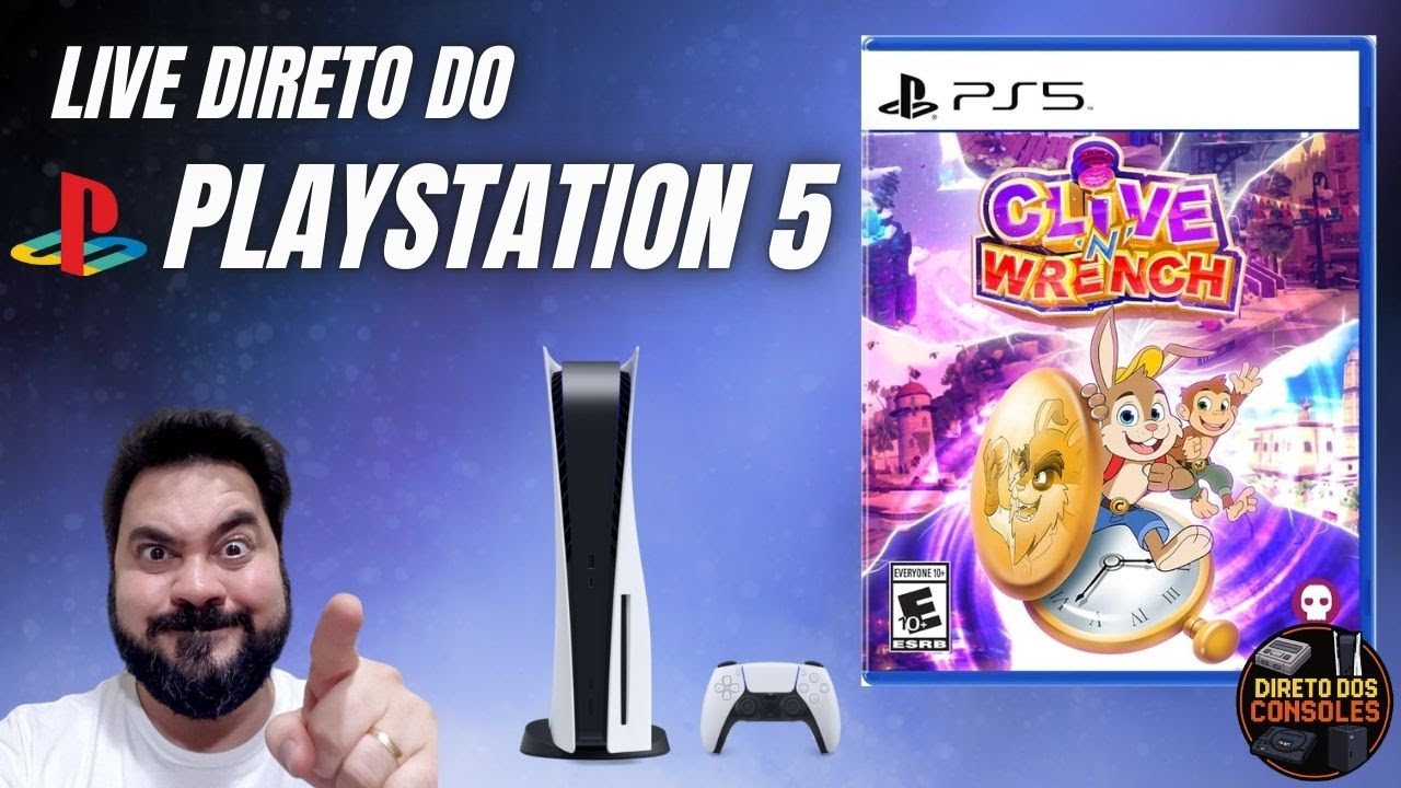 Clive 'N' Wrench - AO VIVO Direto do PS5!