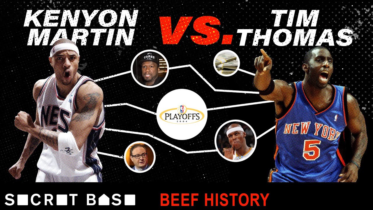 Kenyon Martin's beef with Tim Thomas includes 50 Cent, cash-slapping, and a kid's birthday party