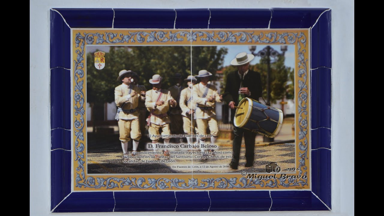 HOMENAJE A PACO EL TAMBORILERO EN FUENTES DE LEÓN By Bravo