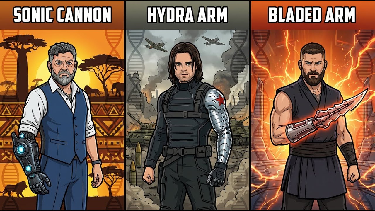 Every Metal Arm in Marvel EXPLAINED In Detail