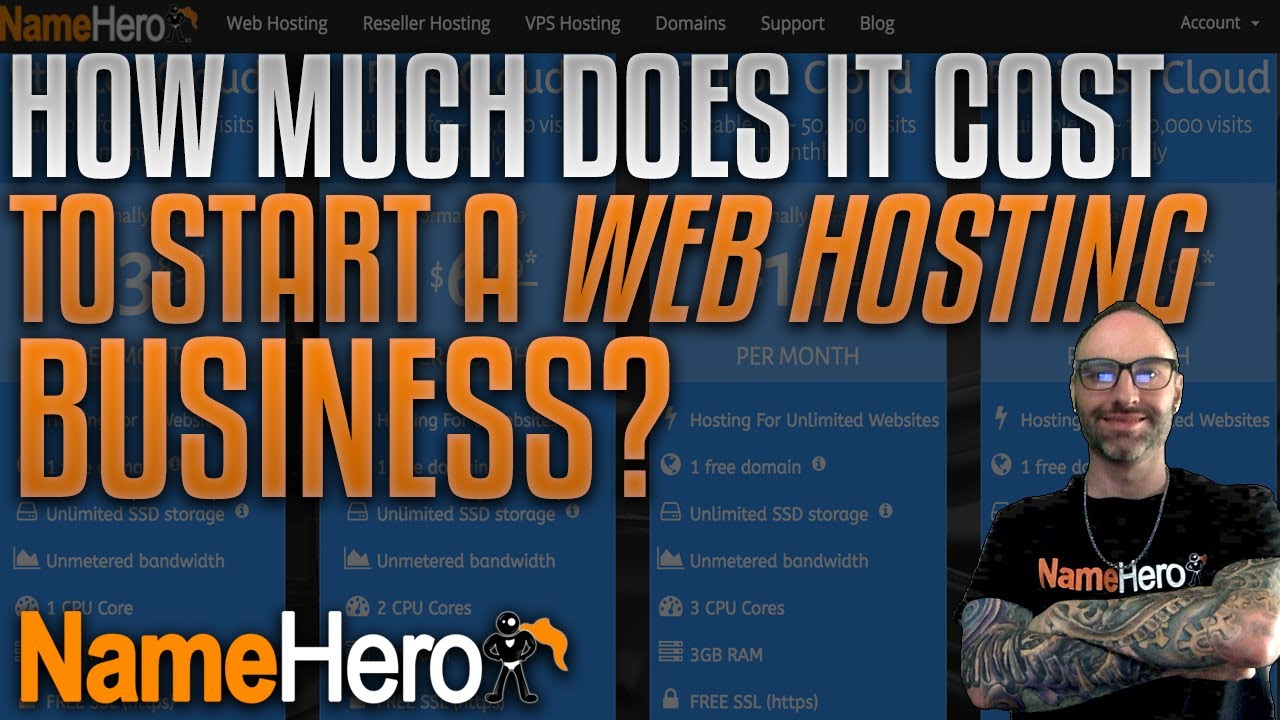 How Much Does It Cost To Start A Web Hosting Business?