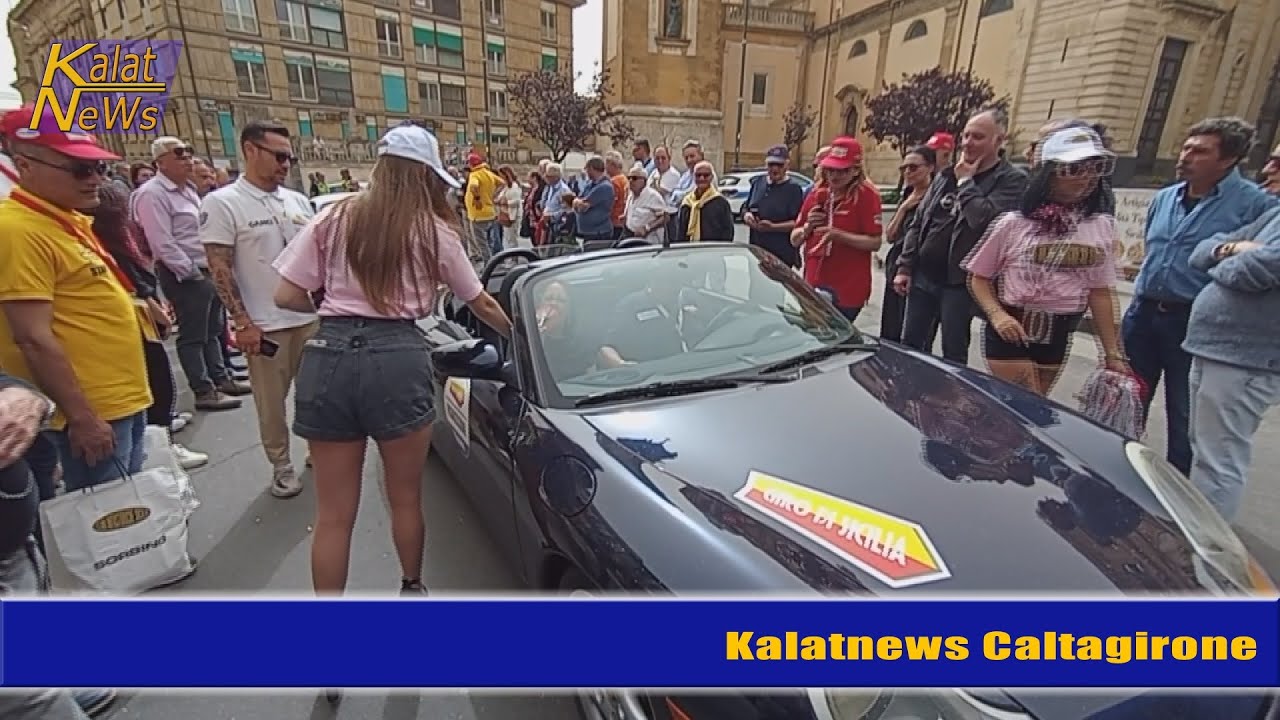 Caltagirone, Veteran car club Panormus il 33° Giro di Sicilia di auto storiche passa da Caltagirone