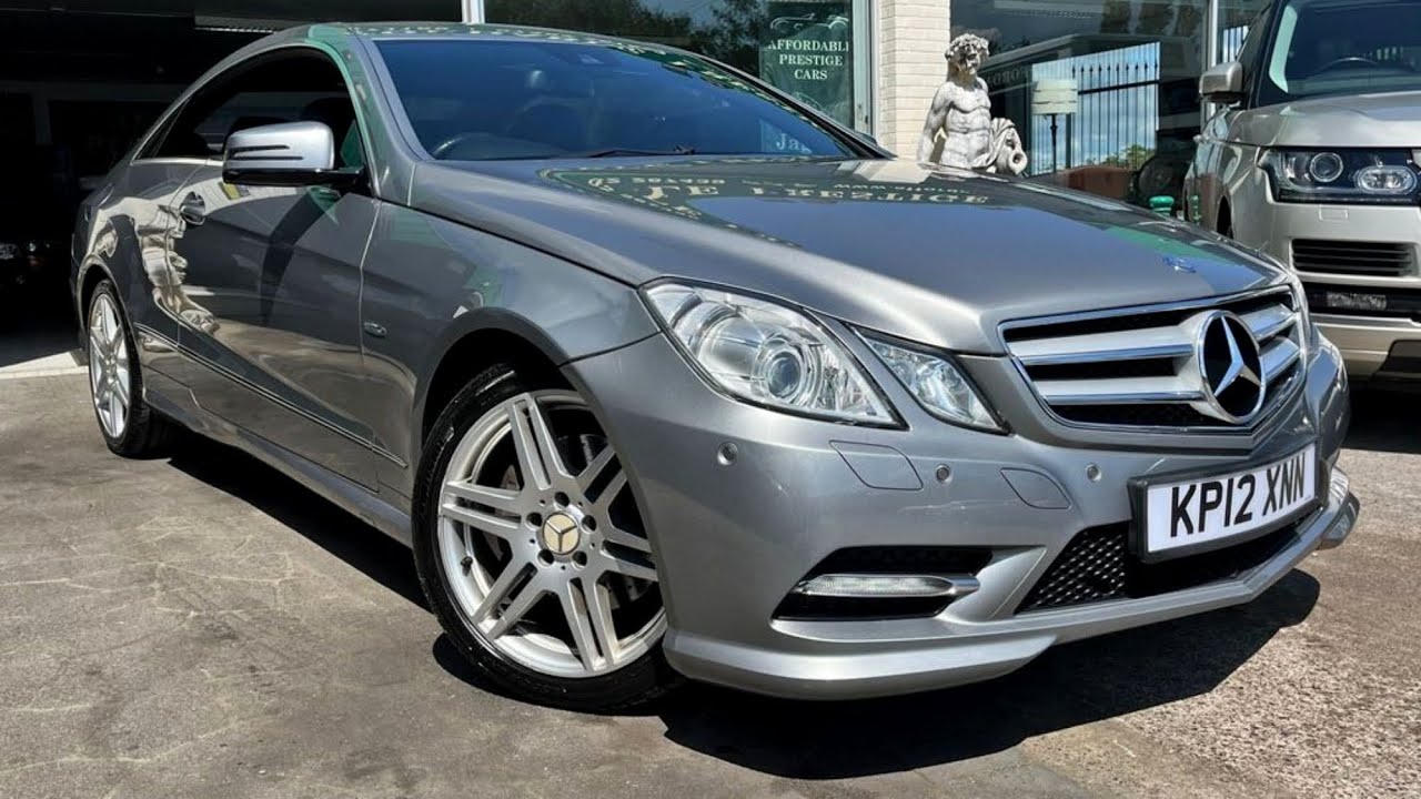 2012 Mercedes-Benz E250 CDI BlueEfficiency Sport Coupe - Affordable Prestige Cars