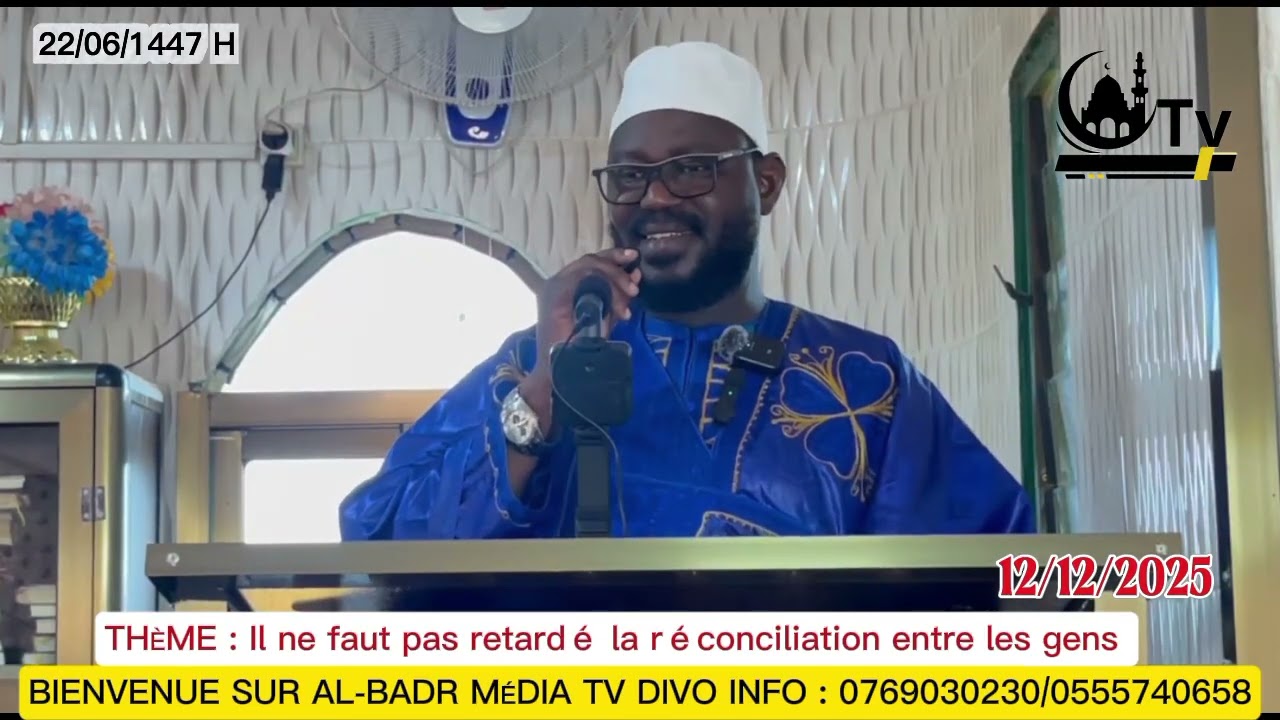 DR Alamine Coulibaly ( IL ne faut pas retardé la réconciliation entre les gens )