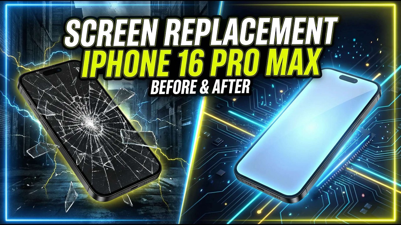 Замена экрана iPhone 16 Pro Max | Пошаговая инструкция по ремонту #ремонт #campustech #iphone